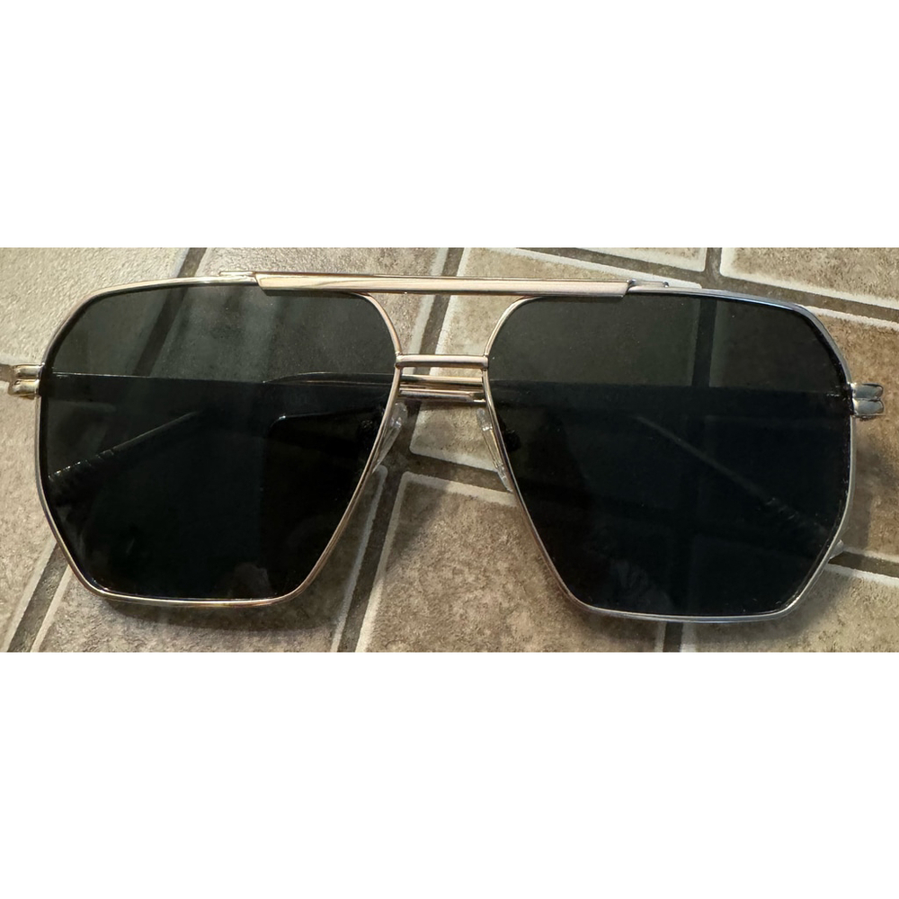 Unisex SOJOS Sunglasses One Size Gold Frame Black Lens